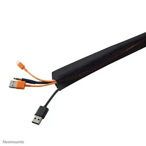 Accesoriu/imbracaminte pentru acoperit cablurile Neomounts by Newstar NS-CS200BLACK, 200cm, Negru