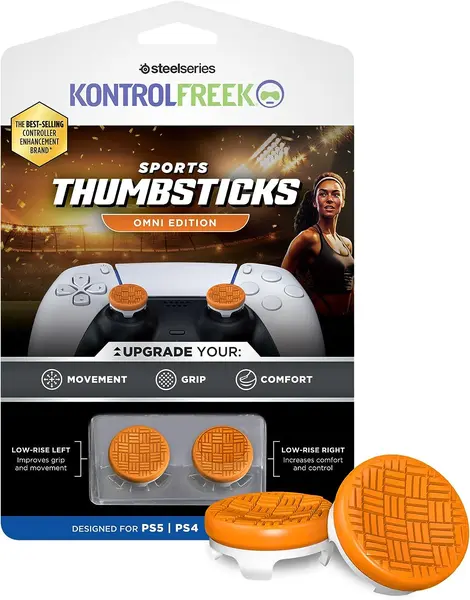 Accesoriu KontrolFreek - Performance Thumbsticks Omni, portocaliu (PS4/PS5)