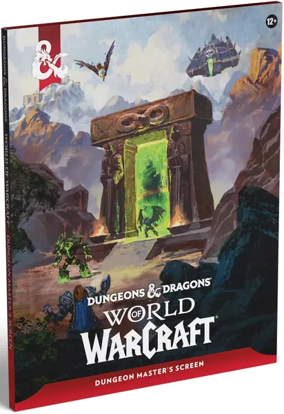Accesoriu pentru joc de rol Dungeons & Dragons RPG: World of Warcraft Dungeon Master's Screen