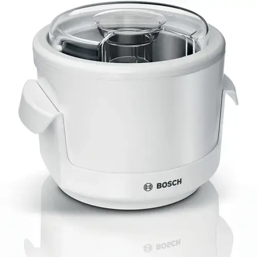 Accesoriu pentru preparat inghetata, compatibil cu robotii de bucatarie MUM Serie2 Bosch MUZS2EB