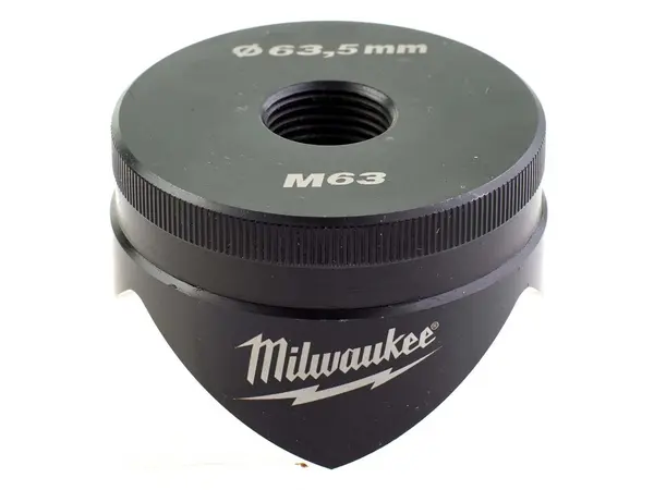Accesoriu stantare Milwaukee Punch 63, 63.5 mm, pentru otel inoxidabil si aluminiu, 4932430849