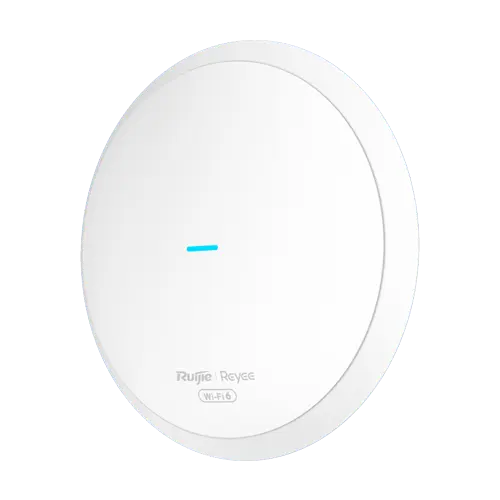 Access Point Wi-Fi 6, AX1800 Dual-Band, 1 x RJ45 Gigabit, PoE IN, Cloud Management - Ruijie RG-RAP62