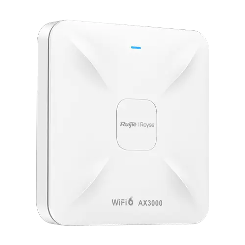 Access Point Wireless AX3000 Dual-Band, Wi-Fi 6, 1x RJ45 2.5G, 1x RJ45 1G, Cloud Management - Ruijie RG-RAP2260