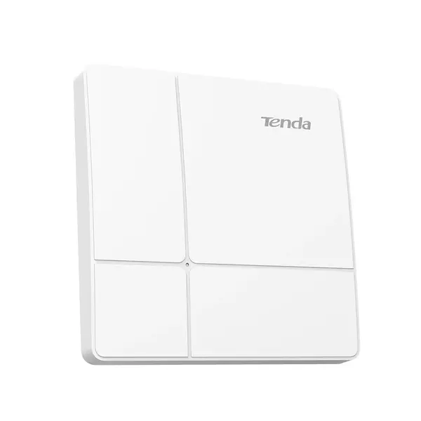 Access point wireless Tenda TND-I24, montaj pe perete, AC1200, dual-band 2.4/5GHz, Gigabit PoE 802.3af, MU-MIMO, 256 clienti