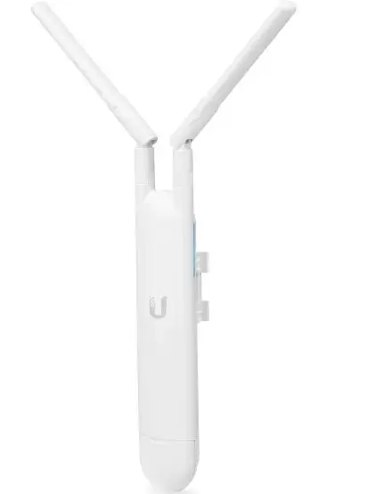 Access Point Wireless Ubiquiti UAP-AC-M, Gigabit, Dual Band, 1167 Mbps, 2 Antene externe (Alb)