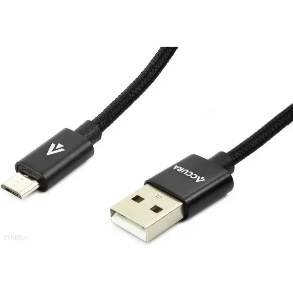 Accura Cablu Accura USB 2.0 - micro USB 1.5m negru