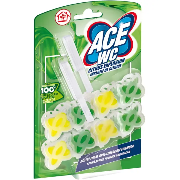 Ace Odorizant WC, 2 x 48 g, Citrus Explosion