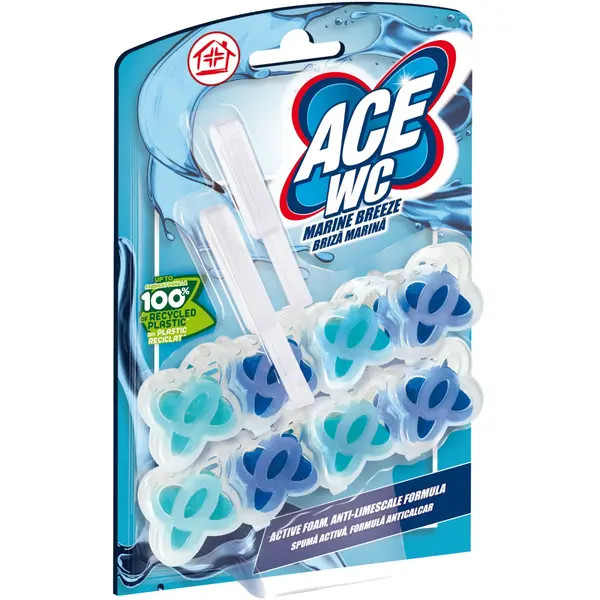Ace Odorizant WC, 2 x 48 g, Marine Breeze