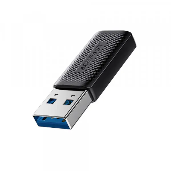 AceFast Adaptor Date si Incarcare USB-C - USB-A Acefast J2, Negru