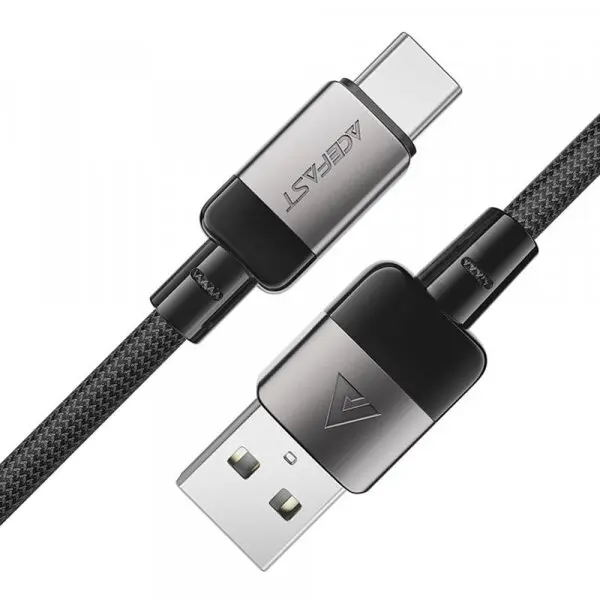 AceFast Cablu Date si Incarcare USB-A - USB-C Acefast C9-04, 18W, 1.2m, Negru