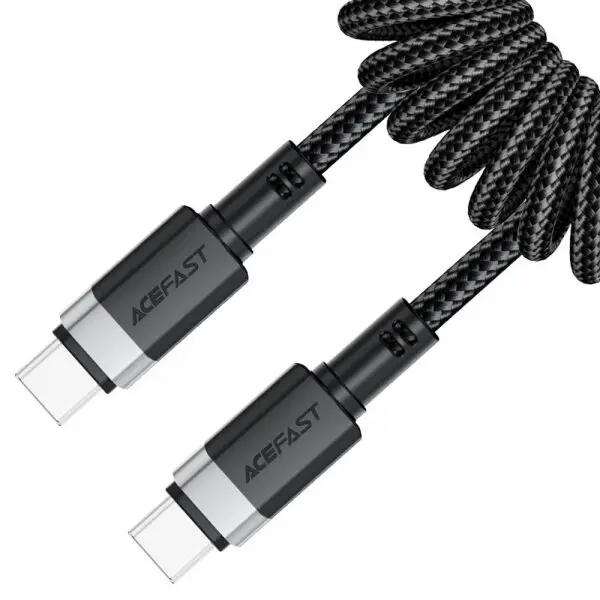AceFast Cablu Date si Incarcare USB-C - USB-C Acefast C14-03, 60W, 1.2m, Negru