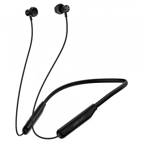 AceFast Casti Handsfree Bluetooth Acefast N9, A2DP, Negru