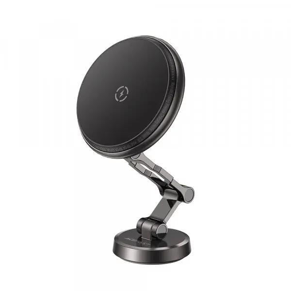 AceFast Incarcator auto wireless Acefast D30, 15W, 1.67A, Negru