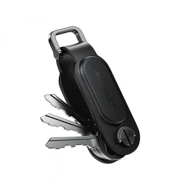 Acefast SmartTag Keychain SS pentru iOS Series, Negru
