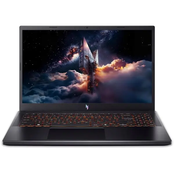 Acer Laptop Acer Gaming 15.6'' Nitro V 15 ANV15-52, FHD IPS 165Hz, Intel® Core™ 5 210H, 16GB DDR4, 512GB SSD, GeForce RTX 5050 8GB, No OS, Negru