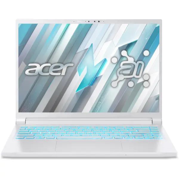 Acer Laptop Acer Nitro V 14, AMD Ryzen AI 5 340H, 14.5 inch, RAM 16 GB, SSD 1 TB, NVIDIA GeForce RTX 5050, Windows 11 Pro, Alb