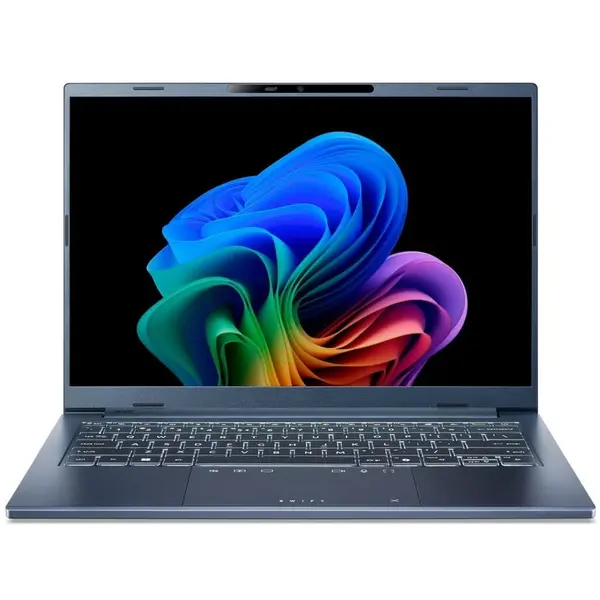 Acer Laptop Acer Swift Go 14, Procesor Intel Core Ultra 7 258V, Display 14 WUXGA OLED, RAM 32GB, SSD 1TB, Placa video integrata, Windows 11 Home, Albastru
