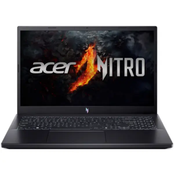Acer Laptop Gaming Acer Nitro V 15 ANV15-A31, Procesor AMD Ryzen 5 150, Display 15.6 FHD 165Hz, RAM 16GB DDR5, 512GB SSD, Placa video NVIDIA GeForce RTX 5060 8GB, NO OS, Negru