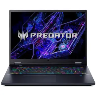 Acer Laptop Gaming Acer Predator Helios Neo 18 AI PHN18-72, Procesor Intel® Core™ Ultra 7 255HX , Display 18 WQXGA 165Hz, 16GB DDR5 RAM, 1TB SSD, Placa video NVIDIA GeForce RTX 5060 @8GB, NO OS, Negru
