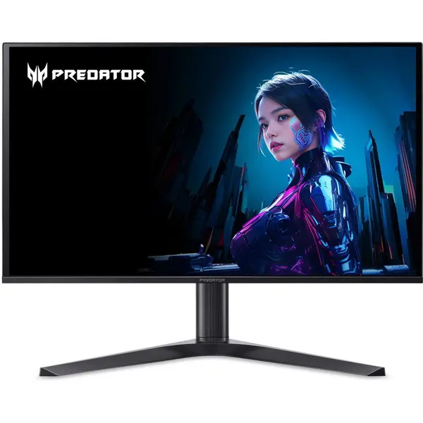 Acer Monitor gaming Acer X27UF5bmiippruzx, 27, QHD, OLED, 0.03 ms, 500Hz, Negru