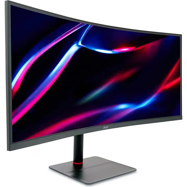 Acer Monitor LED Gaming Curbat Acer Nitro XV345CURXbmiipphx, 34, UWQHD, VA, 1ms, 240Hz, Negru