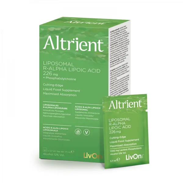 Acid Alpha Lipoic Lipozomal - 30 Plicuri, Altrient
