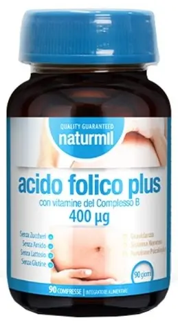 Acid folic plus, 60 comprimate, Naturmil