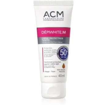 ACM Dépiwhite M crema protectoare cu efect de tonifiere SPF 50+