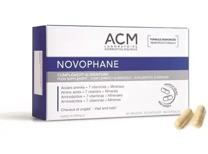 ACM Novophane pentru unghii si par capsule 60 capsule