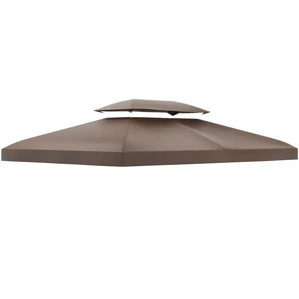 Acoperiș de Schimb Outsunny pentru Foisor, Impermeabil Dublu strat 3x4m | Aosom Romania
