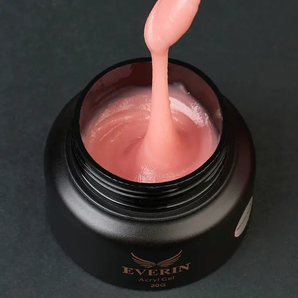 Acryl Gel Everin 30gr Almost Nude TPO Free - Polygel Nude Peach