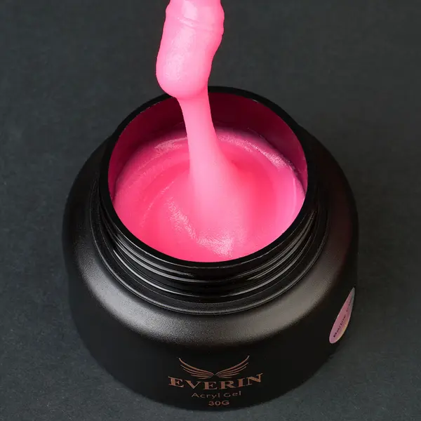 Acryl Gel Everin 30gr Barbie Chic TPO Free - Polygel Roz Intens