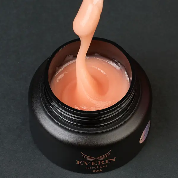 Acryl Gel Everin 30gr Butter Cream TPO Free - Polygel Bej-Piersică
