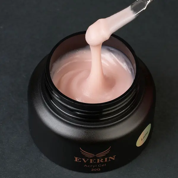 Acryl Gel Everin 30gr- Latte TPO Free - Polygel Nude Latte