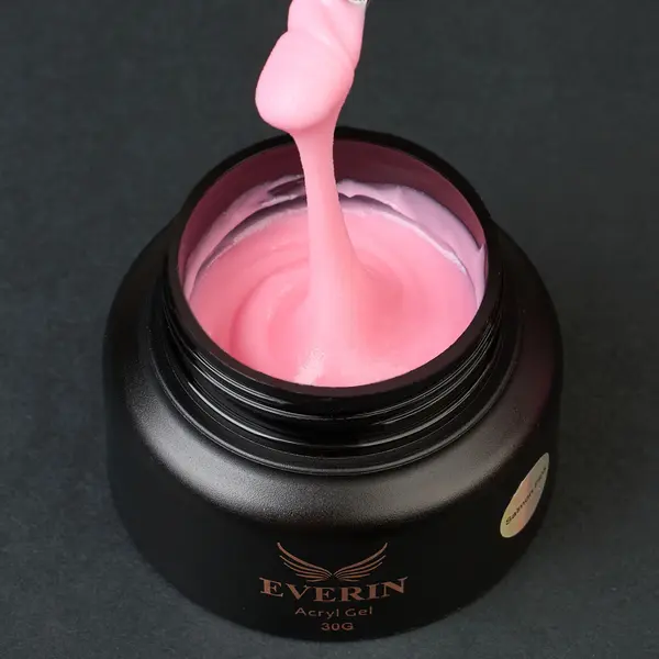 Acryl Gel Everin 30gr Salmon Pink TPO Free - Polygel Roz Somon