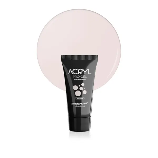 Acryl Pro Gel 2M Hema Free - Light Nude 15gr