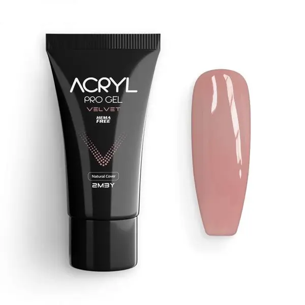 Acryl Pro Gel 2M Velvet Hema Free - Natural Cover 60gr