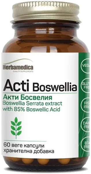 Acti Boswellia, 60 capsule vege, Herbamedica