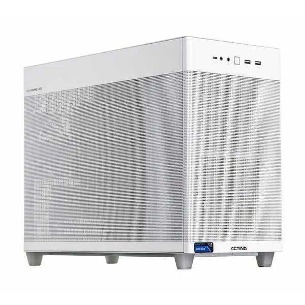 Actina Desktop PC Actina KOMACNGIP0522, Procesor AMD Ryzen™ 7 7800X3D, 32 GB DDR5-SDRAM, 1 TB SSD, Placa video NVIDIA GeForce RTX 5070 Ti, Mini Tower, Alb