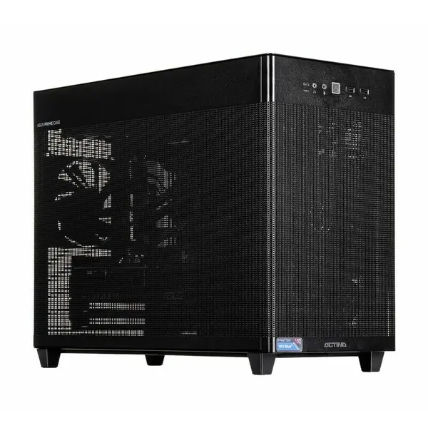 Actina Desktop PC Actina KOMACNGIP0529, Procesor AMD Ryzen™ 7 9700X, 32 GB DDR5-SDRAM, 1 TB SSD, Placa video NVIDIA GeForce RTX 5070, Windows 11 Home, Mini Tower, Negru