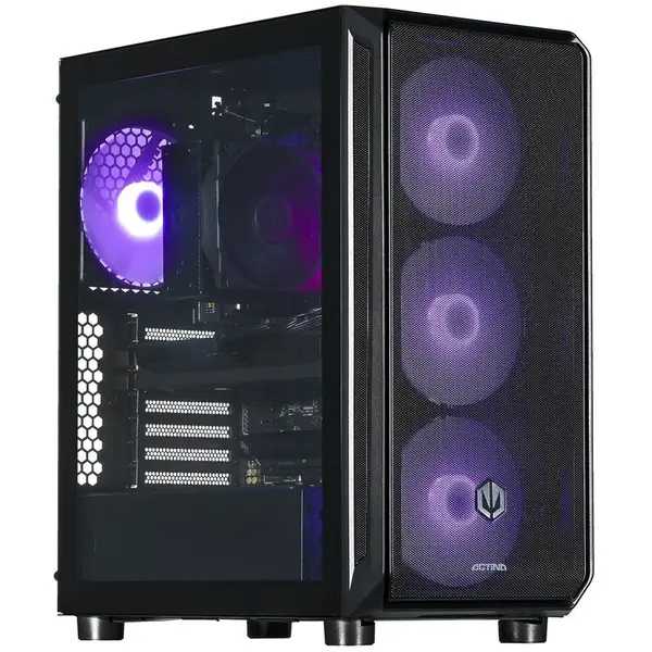Actina Desktop PC Actina Midi Tower, AMD Ryzen™ 5 7500F, 32 GB RAM, 1 TB SSD, NVIDIA GeForce RTX 5060 8 GB, Fara sistem de operare