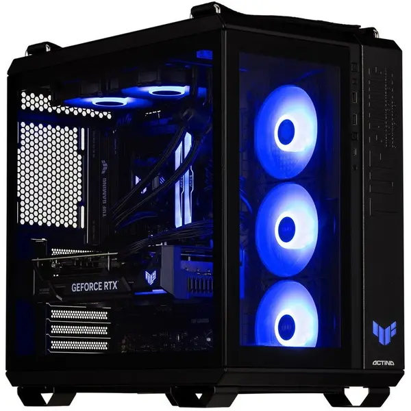 Actina Desktop PC Actina Midi Tower, Intel Core Ultra 9 285K, 64 GB RAM, 2 TB SSD, NVIDIA GeForce RTX 5090 32 GB, Fara sistem de operare