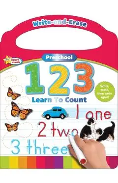 Active Minds Write-And-Erase Preschool 123: Learn to Count - Sequoia Children's Publishing