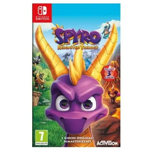 Activision Joc Spyro Reignited Trilogy, Nintendo Switch, Activision, platforma, E10+, 1 jucator