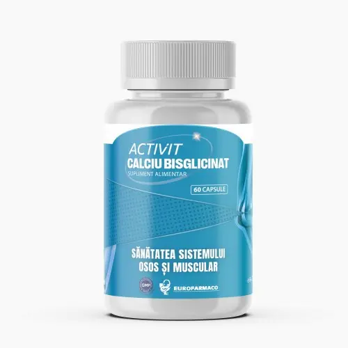Activit calciu bisglicinat x 60 caps. Zephyr Labs