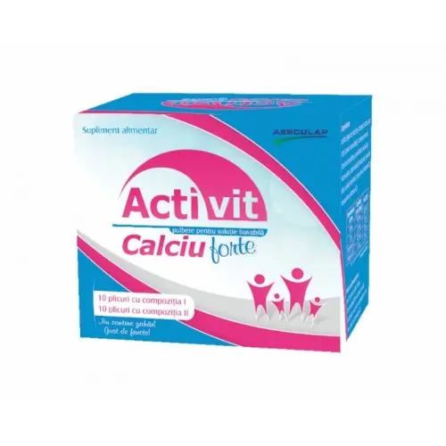 Activit Calciu FORTE plicuri Zephyr Labs