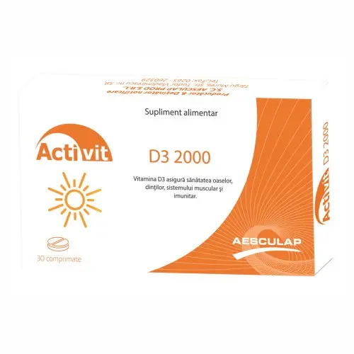 Activit D3 2000 30 cpr Zephyr Labs