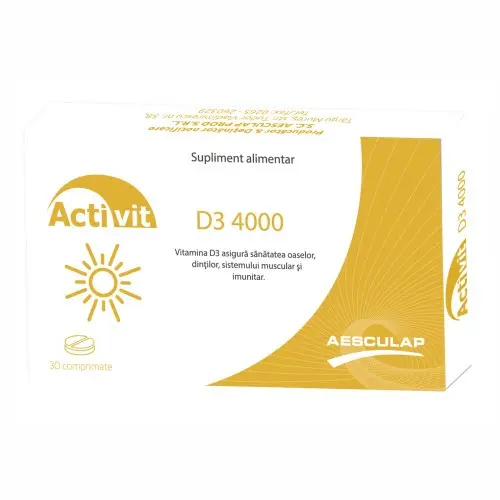 Activit D3 4000 30 cpr Zephyr Labs