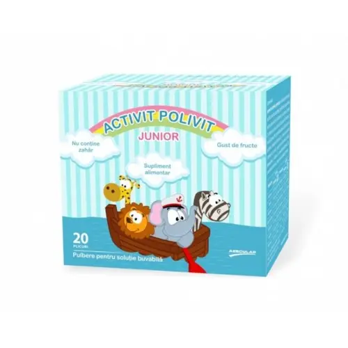 Activit Polivit Junior x 20 plic. Zephyr Labs