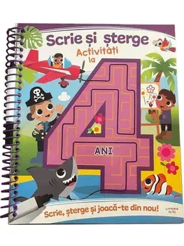Activitati la 4 ani. Scrie si sterge/***